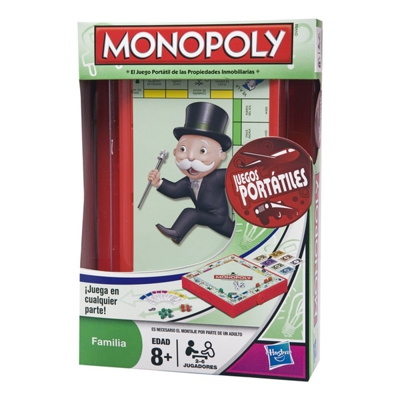 Hasbro - Juego Monopoly De Viaje