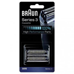 Braun Scherkopfkassette Cassette 32S Series 3 Plata en oferta