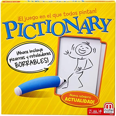 MATTEL - Games Pictionary, Juegos De Mesa