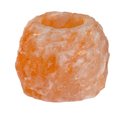 Salt Dreams 4041678000684 de Sal del Himalaya Cristal portavelas Rock, Aprox. 400 g, 40 mm Agujero en oferta
