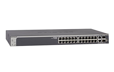S3300-28X L2/L3 10G Ethernet (100/1000/10000) Negro, Interruptor/Conmutador