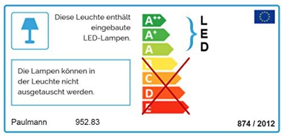 Spot LED Shine p. sistema de barra riel U blanco