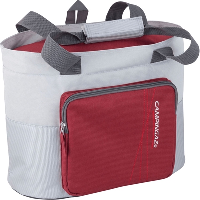 Urban Picnic Bag nevera portátil Gris, Rojo 18 L, Bolso más fresco