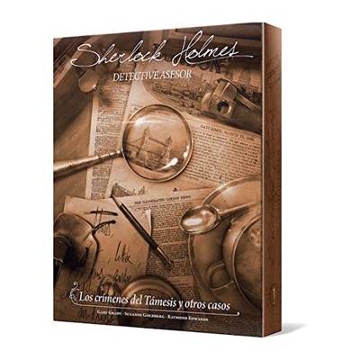 Space Cowboys - Juego Asmodee Sherlock Holmes Los Crímenes Del Támesis