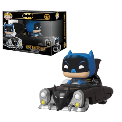 FUNKO - Figura POP DC Cómics Batman 80Th Con Batmobile