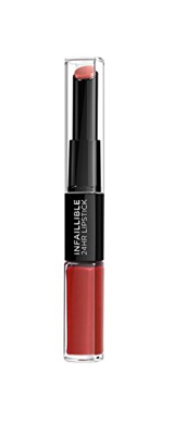 L'Oréal Paris Pintalabios 24H Permanente, Color Rojo 506 Red Infallible