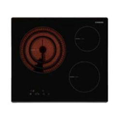 Vitrocerámica Nodor V 2160 BK 3 Fuegos Bordes Biselados precio