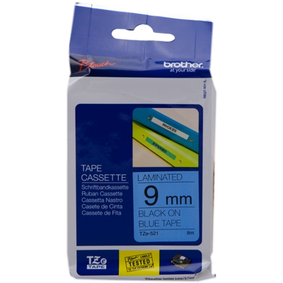 Beschriftungsband Brother P-touch TZe-521 neu