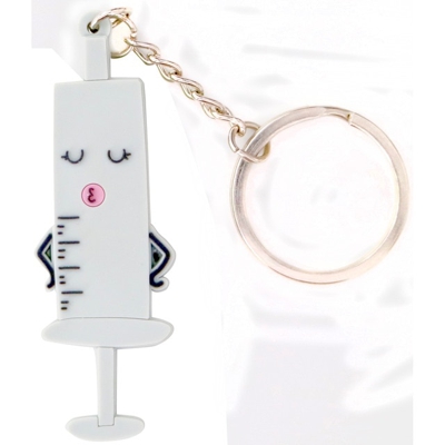 Enfermera En Apuros - Llavero Jeringuilla