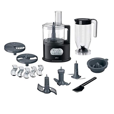 Braun Kuechenmaschine IdentityCollection FP 5150 sw - 1000W - 2l (0X22011011)