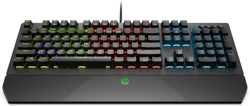 Pavilion Gaming 800 teclado USB Italiano Negro características