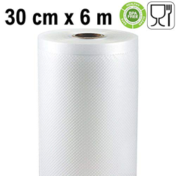 2 Rollos envasado al vacío gofrados. Ancho 30 cm x 6 metros. características