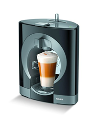 Krups Oblo KP1108 - Cafetera Nestlé Dolce Gusto de 15 bares de presión y 1500 W de potencia con depósito de 0,8 L, color negro en oferta