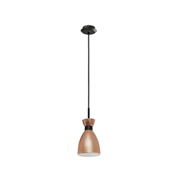 Retro Copper Single Pendant - FARO20046 en oferta