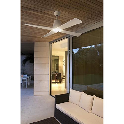 Ventiladores de techo TYPHOON 33480 FARO motor dc ø130 blanco ip44