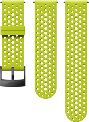 Correa de Silicona Suunto 24MM Athletic 1 Lima/Negro Talla S+M