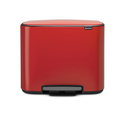 Cubo de basura Brabantia Bo Pedal  36 L Rojo precio