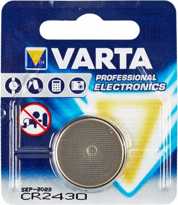 Varta Professional Electronics CR2430 Pila de litio 3V 280 mAh