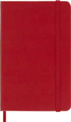 Moleskine Plain Notebook S Red precio