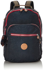 Kipling - Mochila Unisex Con Cremallera En Azul Marino características