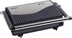 Plancha grill Bestron, 750 W Plateado y Negro Acero Inoxidable APG150 en oferta