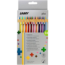 Lamy Olus Model 530 - Paquete de 24 lápices de colores (madera de cedro), multicolor en oferta