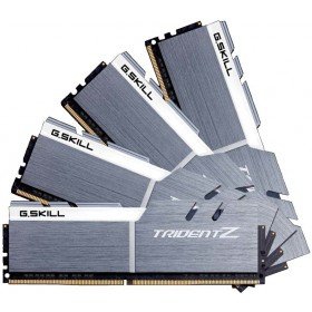 G.Skill 32GB DDR4-4133 módulo de - Memoria (32 GB, 4 x 8 GB, DDR4, 4133 MHz, 288-pin DIMM, Plata)
