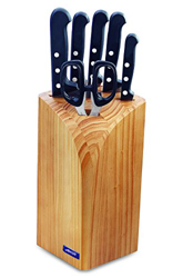 Taco de 4 cuchillos macheta y tijeras Arcos Universal 285100 de acero inoxidable características