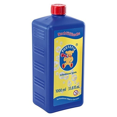 Pustefix - Jabón líquido para burbujas, botella m(1 x Nachfüllflasche)