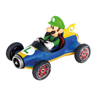 Mario Kart Mach 8 - Luigi Buggy Motor eléctrico 1:18, Radiocontrol