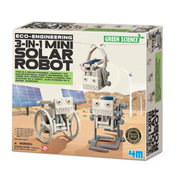 Green Science - Mini Robot Solar 3 en 1 en oferta