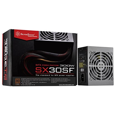 SilverStone SST-ST30SF V2.0 SFX Micro SFX Netzteil 300 Watt 92mm Silent Lüfter