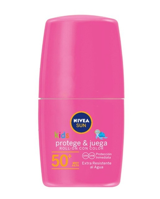SUN NIÑOS protector con color roll-on SPF50+ 50 ml
