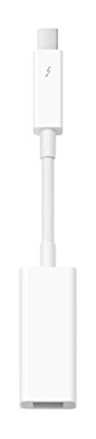 Apple MD464ZM/A Thunderbolt - FireWire Adapter FireWire 800 Blanco