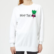 Drop the Beet Women's Sweatshirt - White - 4XL - Blanco en oferta