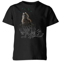 Fantastic Beasts Tribal Augurey Kids' T-Shirt - Black - 5-6 años - Negro características
