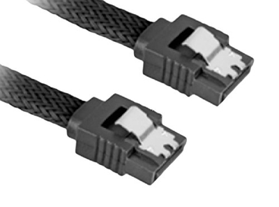 Sata 3 cable de SATA 0,6 m SATA 7-pin Negro