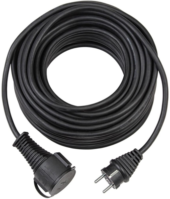 1161450 cable de transmisión Negro 10 m, Cable alargador