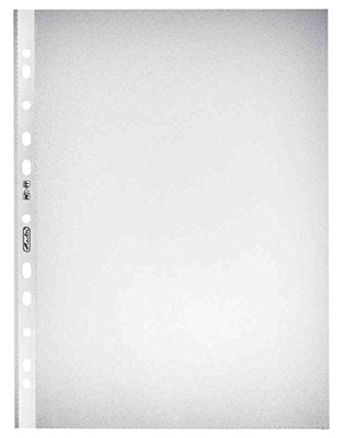 Herlitz 5814108 Dokumentenmappe A4 100 Stück(e) Clear pocket A4 embossed 100