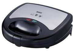 Sogo SAN-SS-1865 Sandwichera grill 3 en 1, 750 W, Plástico, Plata y negro precio