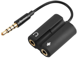 Sharkoon 4044951019632 0.12m - 3.5mm/2x3.5mm audio cable Black,Silver PMP35 en oferta