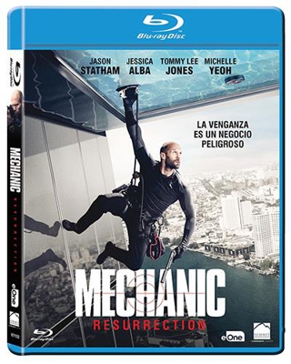 MECHANIC RESURRECTION BLU RAY NUEVO ( SIN ABRIR ) JASON STATHAM 