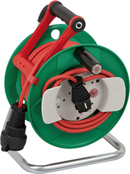 Brennenstuhl 1148370 Garant - Carrete alargador de cable para jardín (25 m, AT precio