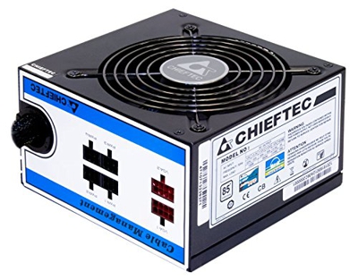 Chieftec CTG-650C power supply unit 650 W ATX Black 230V/6A - ATX 12V 2.3 - PS