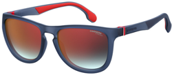Carrera - Gafas De Sol De Hombre Ovaladas En Azul Con Lentes En Color Rojo precio