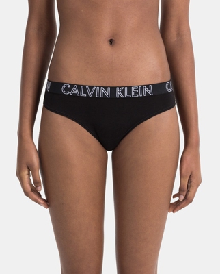 Calvin Klein - Braga Ultimate Cotton Clásica Con Marca A Contraste