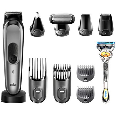 Braun - Recortadora MGK7021 10 En 1 Barba Y Cortapelos