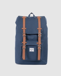 Herschel - Mochila Little America Mid-Volume Unisex Azul Marino precio