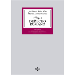 Derecho romano: Volumen i. Introducción histórica. Derecho de personas y de familia. Derecho procesal (Tapa blanda) características