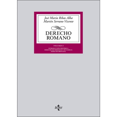 Derecho romano: Volumen i. Introducción histórica. Derecho de personas y de familia. Derecho procesal (Tapa blanda)